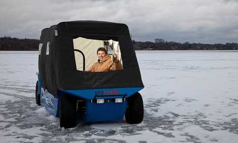 Легкий автомобиль для выезда на лед