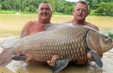 Thailand record monster carp