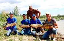 Запорожский рыболовный клуб проводит соревнования